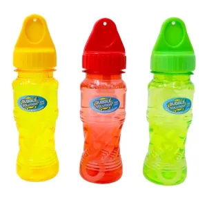 Bubble Solution 4 Oz 3 Pack Assorted Color Caps
