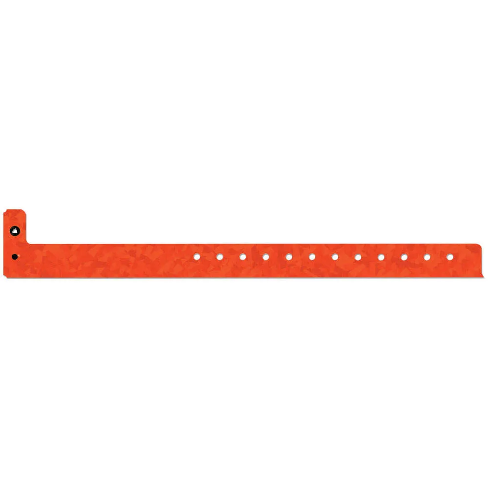 Confetti™ Holographic Plastic Wristbands 3/4" 4800 (500/Box)