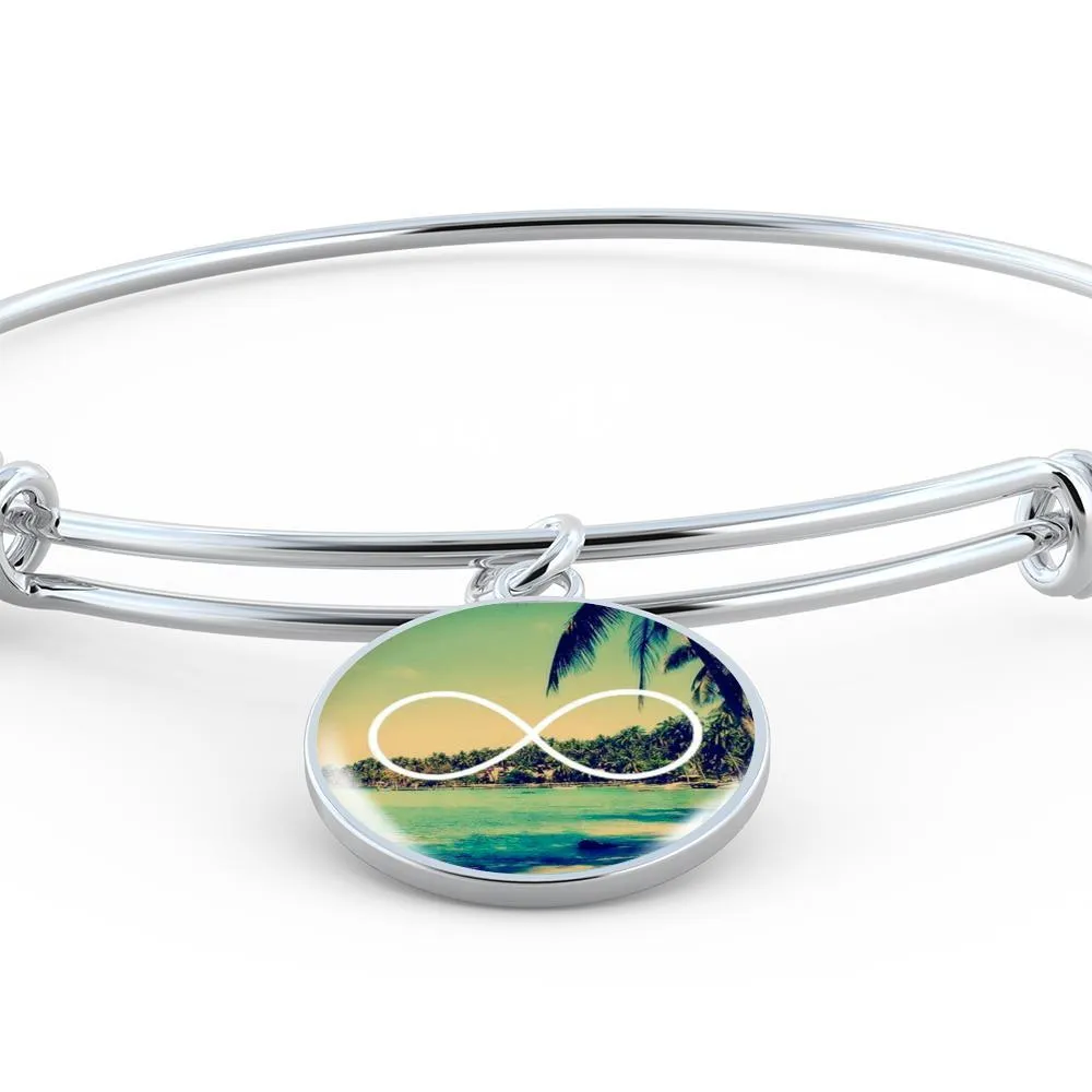 Infinity Bangle Bracelet