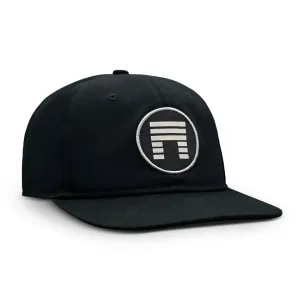 MATUSE SIX-PANEL (BLACK/WHITE) HAT