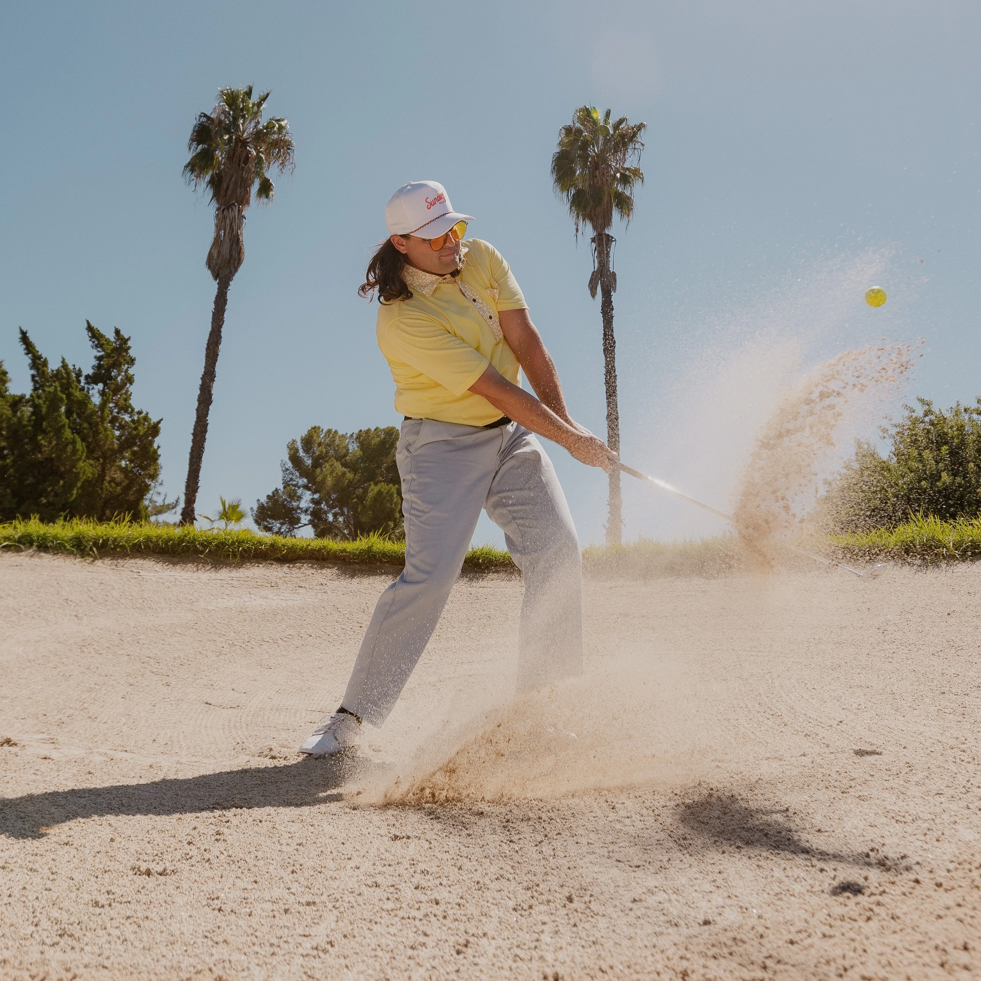 Sunday Golf Rope Hat | Tropical