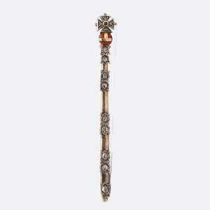 Victorian Crown Jewels "Sovereign’s Sceptre” Brooch